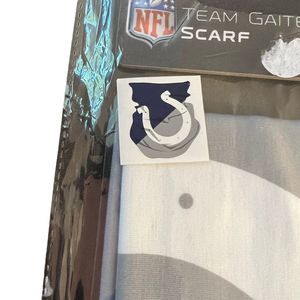 Indianapolis Colts‎ NFL Tram Gaiter Scarf Authentic Accessory Wear Numerous Ways